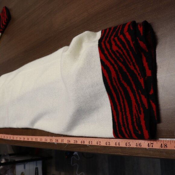 Madeleine Thompson Wool Cashmere Duster Cardigan Women S Cream Quiet Luxury Prep - Picture 9 of 12